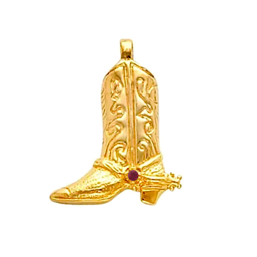 Cowboy - Cowgirl Boot (Gold: Please Contact Us For Current Pricing)