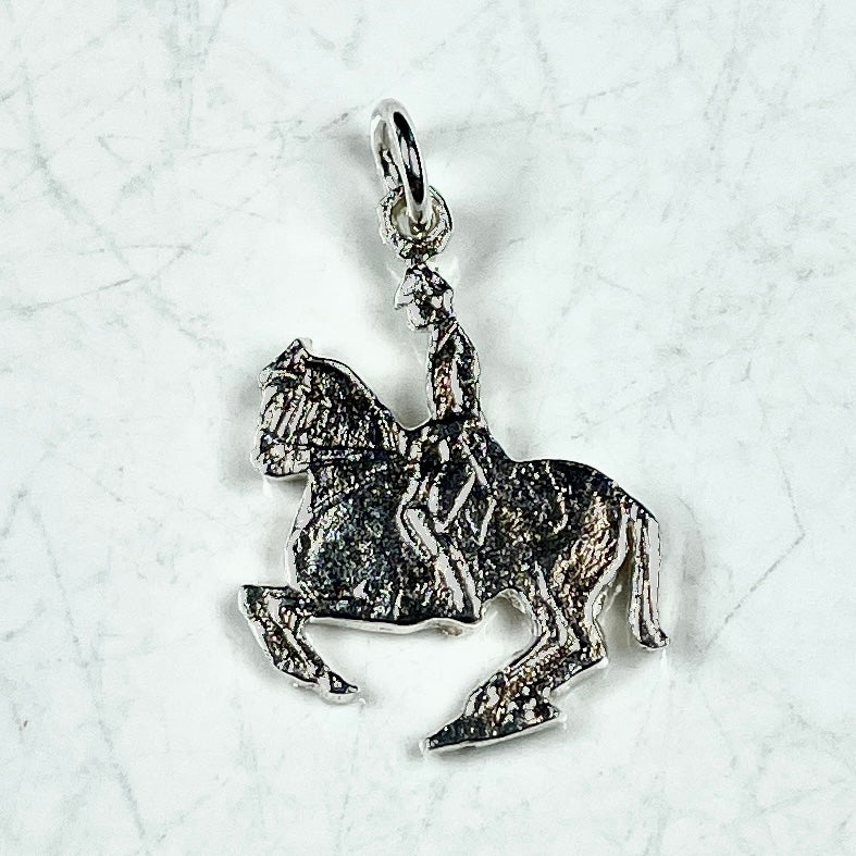Horse & Rider, Pendant - Charm (Gold: Please Contact Us For Current Pricing)