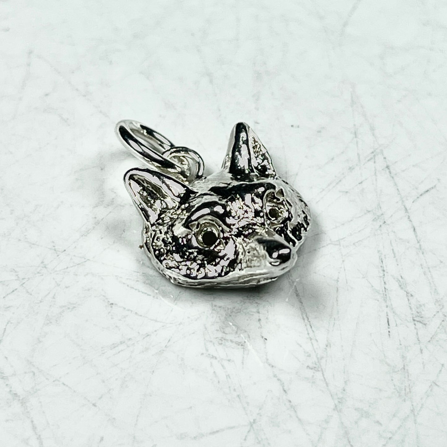 Fox Mask Pendant (Gold: Please Contact Us For Current Pricing)
