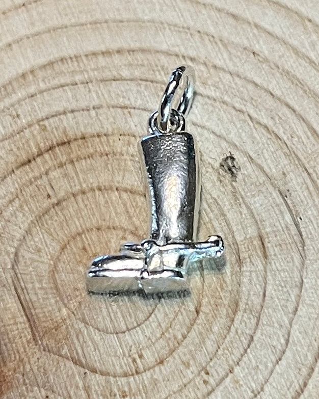 English Tall Boot, Pendant - Charm (Gold: Please Contact Us For Current Pricing)