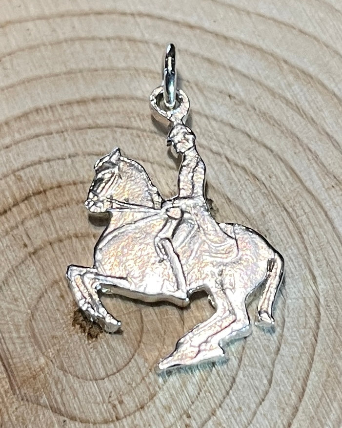 Horse & Rider, Pendant - Charm (Gold: Please Contact Us For Current Pricing)
