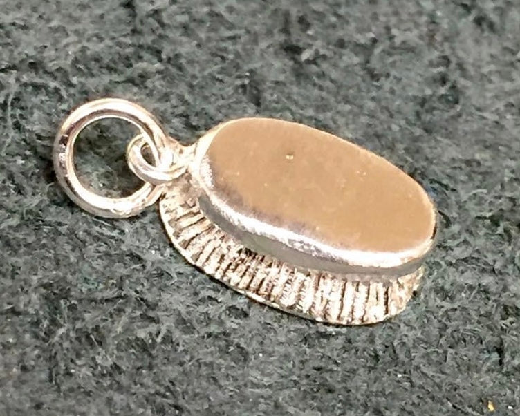 Horse Brush, Pendant - Charm (Gold: Please Contact Us For Current Pricing)