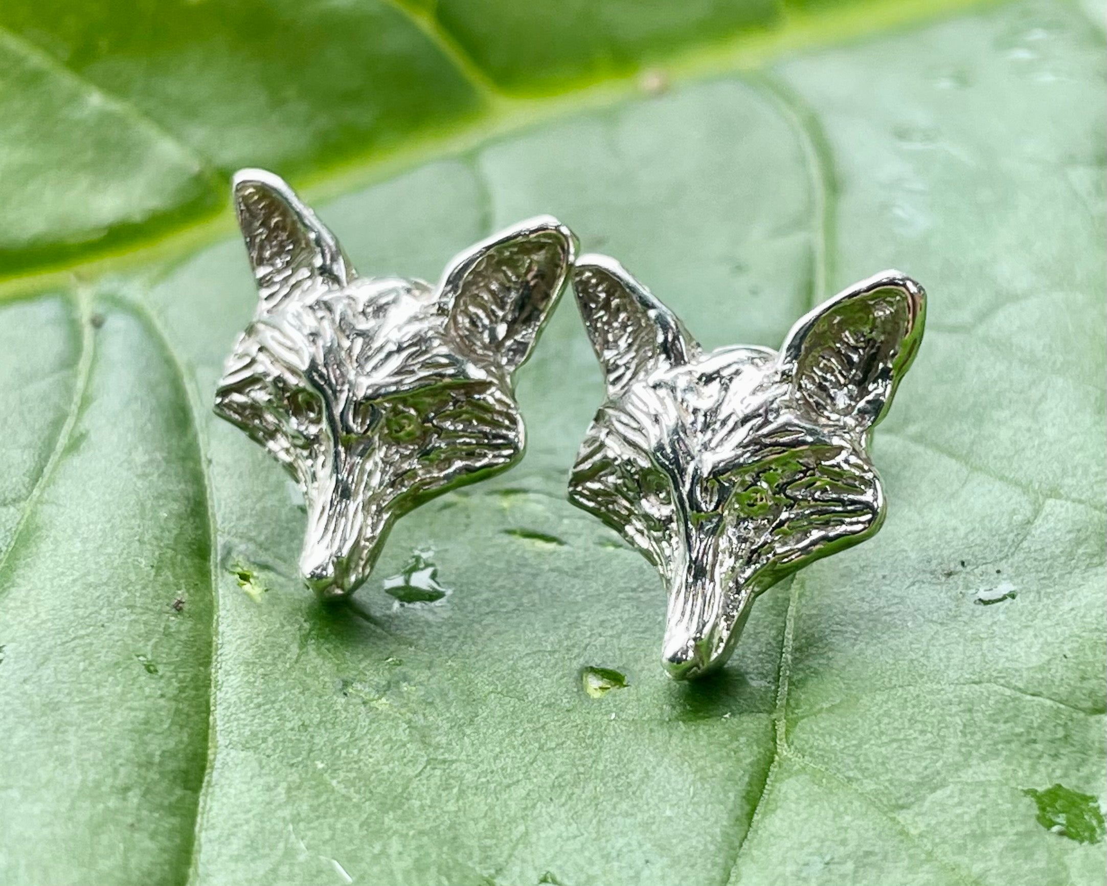 Fox Mask Earring Studs – Jeff Downing, LLC