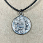 Ancient Horse Coin Replica Pendant "Facing Right"