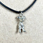 Jack Russell, Facing Forward, Pendant - Charm  (Gold: Please Contact Us For Current Pricing)