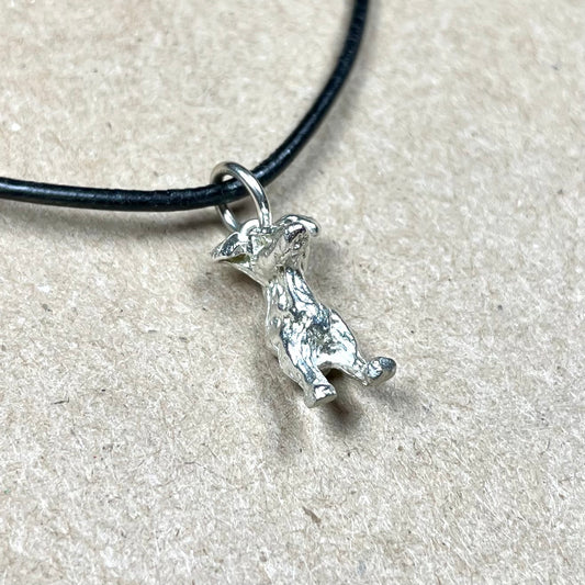 Jack Russell, Facing Forward, Pendant - Charm (Gold: Please Contact Us For Current Pricing)