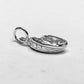 Horse Hoof with Racing Plate Pendant