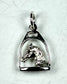 Horse Head in English Irons, Pendant - Charm  (Gold: Please Contact Us For Current Pricing)
