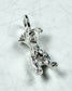Jack Russell, Facing Forward, Pendant - Charm  (Gold: Please Contact Us For Current Pricing)