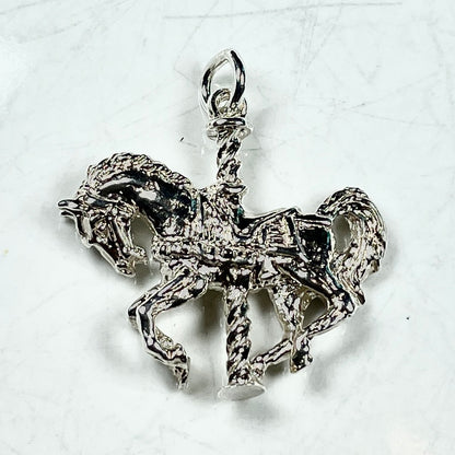 Carousel Horse, Pendant - Charm  (Gold: Please Contact Us For Current Pricing)