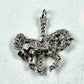 Carousel Horse, Pendant - Charm  (Gold: Please Contact Us For Current Pricing)