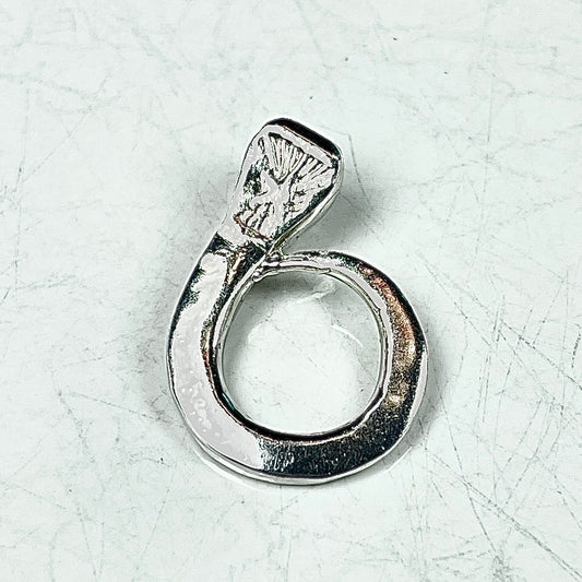 Horseshoe Nail, Circle Pendant (Gold: Please Contact Us For Current Pricing)