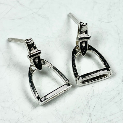 English Irons & Leathers Earrings (Gold: Please Contact Us For Current Pricing)