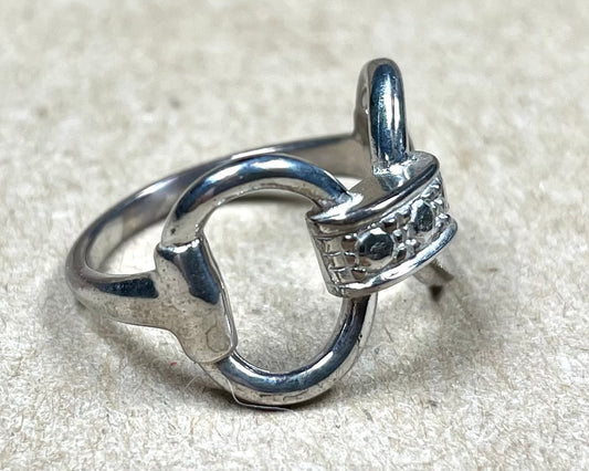 Our Larger Snaffle Bit Ring